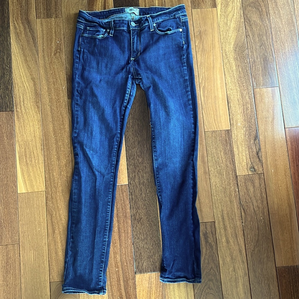 Paige skyline skinny jeans size 31